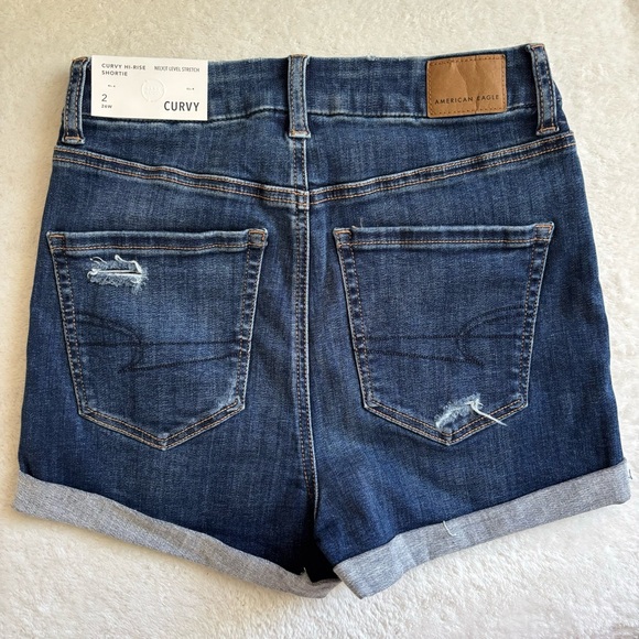 NWT AE Curvy‎ Hi-Rise Shortie - Next Level Stretch - Picture 2 of 4